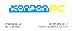 Horario de apertura Konpon PC, Bermeo