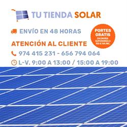 Horario de apertura Tu Tienda Solar, Monzón
