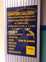Horario de apertura Chapisteria Gallardo Sl, Monforte De Lemos