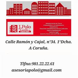Horario de apertura J. polo castillo s.l., A Coruña