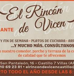Horario de apertura El Rincón de Vicen, Castillo