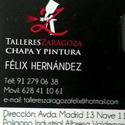Horario de apertura Talleres Zaragoza, Valdemoro