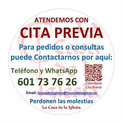 Horario de apertura Librería La Casa de la Iglesia, Talavera de la Reina