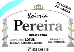 Horario de apertura Joyeria Pereira Relojeria, Santa Comba