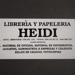 Horario de apertura Librería Heidi, Huelva