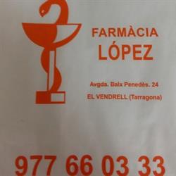 Horario de apertura Farmàcia Lopez, El Vendrell