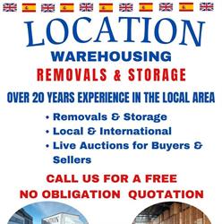 Horario de apertura Location Warehousing, El Real