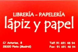 Horario de apertura Lapiz y papel, Pinto