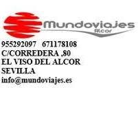 Horario de apertura Mundoviajes, El Viso Del Alcor