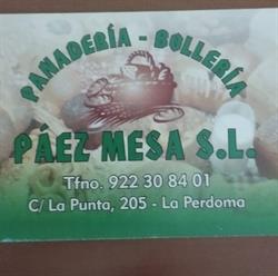 Horario de apertura Panaderia bolleria hnos. Paez mesa C.B., La Orotava