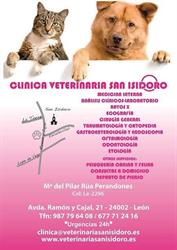 Horario de apertura Clínica Veterinaria San Isidoro, León