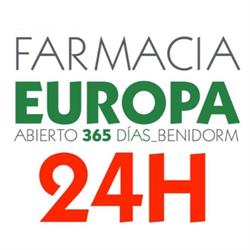 Horario de apertura Farmacia Europa 24h Benidorm, 