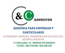 Horario de apertura C&C Asesores Medina De Rioseco, Medina de Ríoseco