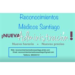 Horario de apertura Reconocimientos Médicos Santiago, Valladolid