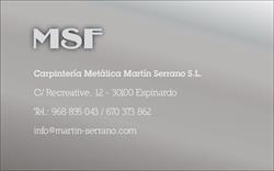 Horario de apertura Carpinteria Metalica MSF, Espinardo
