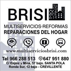 Horario de apertura Multiservicios Brisi, Santa Pola