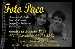 Horario de apertura Foto Paco, Barakaldo