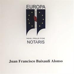 Horario de apertura Notaría en Valencia Juan Francisco Baixauli Alonso, 
