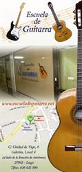 Horario de apertura Escuela de Guitarra, Lugo