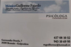 Horario de apertura Mónica Guillorme Fajardo, Beasain