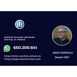 Horario de apertura Allianz Seguros - Agente Simo Sanfeliu Vila, Terrassa
