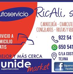 Horario de apertura Autoservicio Ricali S.l., Santa Cruz de Tenerife