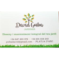 Horario de apertura Jardiner David Goiba, Platja d'Aro