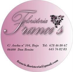 Horario de apertura Francis Floristería, Don Benito