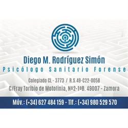 Horario de apertura Psicólogo Diego Manuel Rodríguez Simón. Neuropsicólogo., Zamora