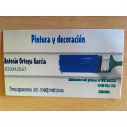 Horario de apertura Pintura Y Decoracion Antonio Ortega, Vila-Seca