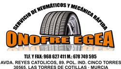 Horario de apertura Neumáticos Onofre Egea, Murcia