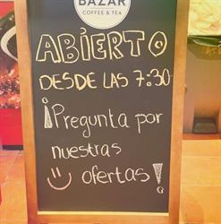 Horario de apertura Restaurante BOCCA, Almería