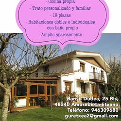 Horario de apertura Residencia Gure-etxea II, Amorebieta-Etxano