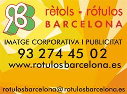Horario de apertura Rótulos Barcelona, 