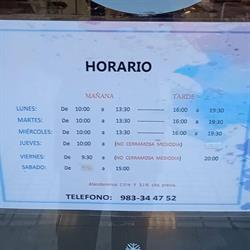 Horario de apertura Elia, Valladolid