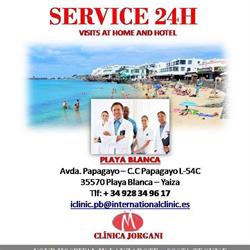 Horario de apertura International Clinic- Puerto del Carmen - GP & ARZTPRAXIS, 