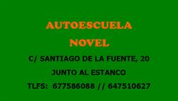 Horario de apertura Autoescuela Novel, Bargas