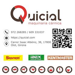 Horario de apertura Quicial S.L.U. maquinaria cárnica, Olot