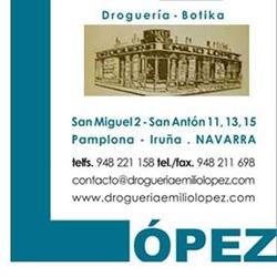 Horario de apertura Droguería Emilio López S L, Pamplona