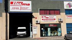 Horario de apertura Herma Almacén de Material Eléctrico e Iluminación /Diego Díaz Málaga, 