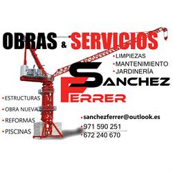 Horario de apertura Obras & Servicios Sanchez Ferrer, Sant Josep de sa Talaia