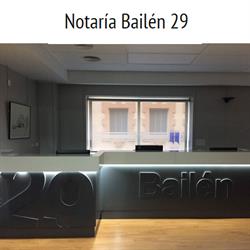 Horario de apertura Notaría Bailén 29 - Antonio Luis Mira Cantó, Alicante