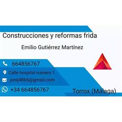 Horario de apertura Construcciones Y Reformas Frida, Torrox