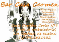 Horario de apertura Bar Casa Carmen, Los Corrales de Buelna