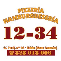 Horario de apertura Pizzería 12-34, Telde