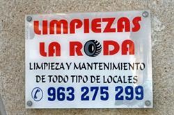 Horario de apertura LIMPIEZAS LA RODA, Valencia