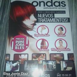 Horario de apertura Peluquería Ondas, Reinosa