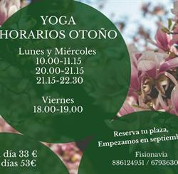 Horario de apertura Fisionavia, Fisioterapia,Osteopatia,Podología y Estética, Vigo