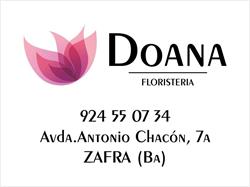 Horario de apertura Floristería Doana, Zafra