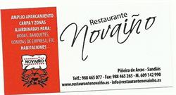 Horario de apertura Restaurante Novaiño, Sandiás